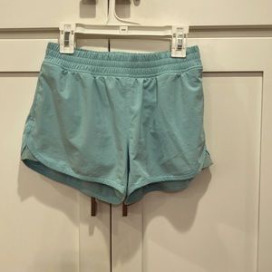 Athleta Girl Teal athletic shorts